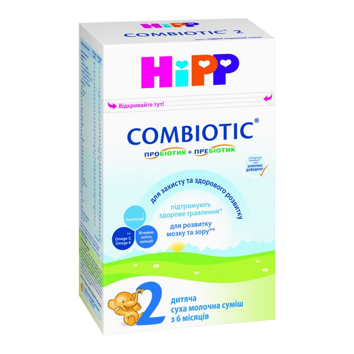 Суміш молочна Hipp Combiotiс-2 500 г в інтернет-аптеці