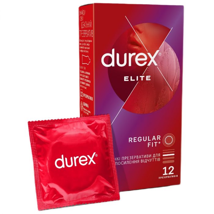 Презервативи Durex Elite особливо тонкі №12 в інтернет-аптеці