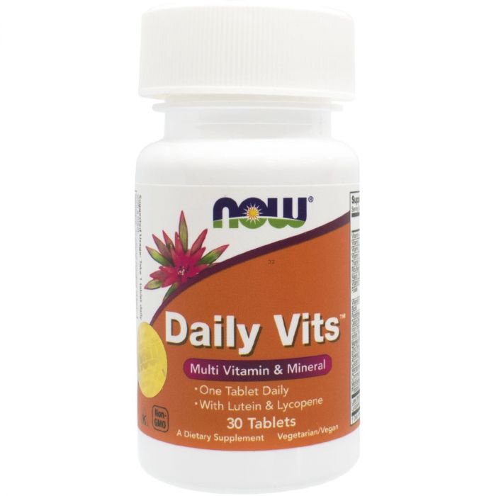 Now (Нау) Foods Daily Vits Multi мультивітаміни та мінерали таблетки №30 замовити
