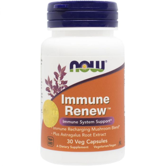 Now (Нау) Foods Immune Renew для імунітету капсули №30 фото
