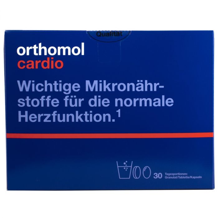 Orthomol (Ортомол) Cardio (здоров'я серця та судин) 30 днів гранули №30 замовити