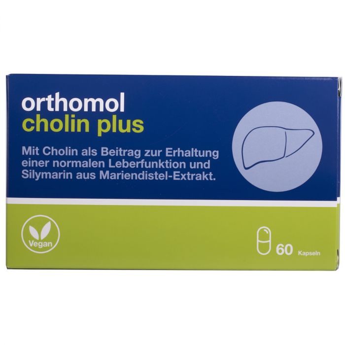 Orthomol (Ортомол) Cholin Plus (для печінки) капсули №60 недорого