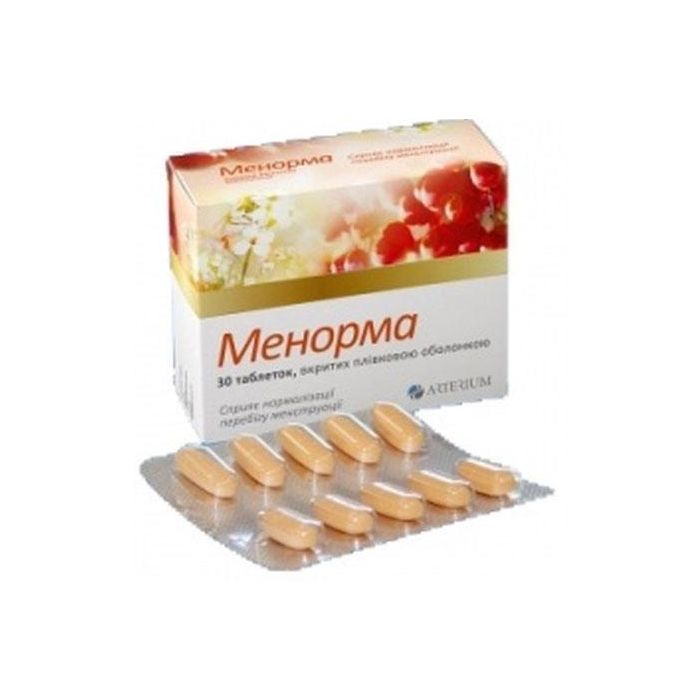 Менорма 735 мг таблетки №30 в Украине