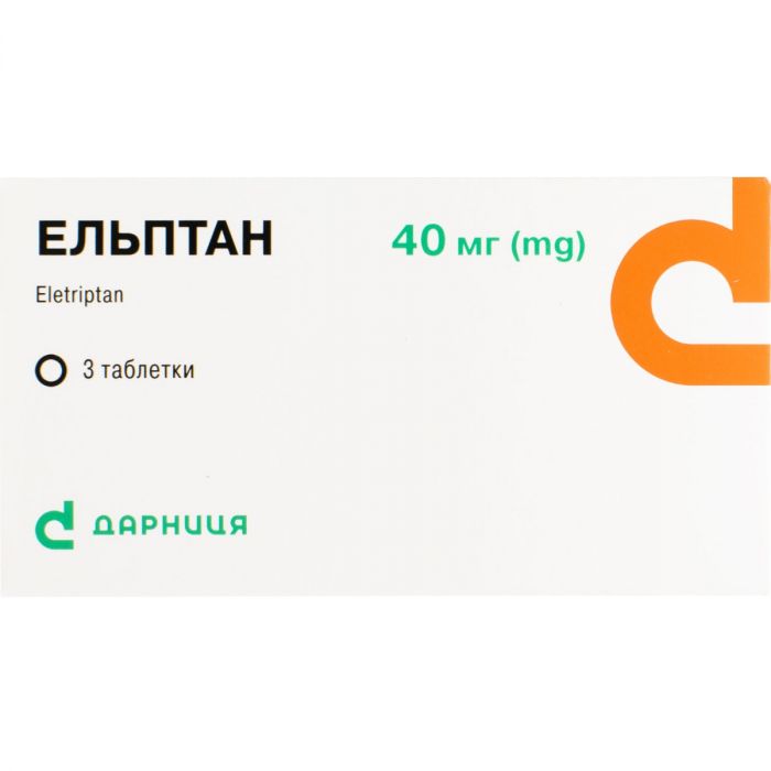Ельптан 40 мг таблетки №3 в Україні