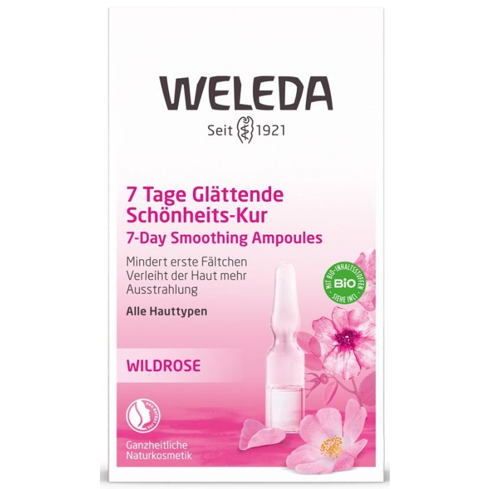 Концентрат Weleda (Веледа) Троянда для обличчя 7х0,8 мл - фото №1 Концентрат Weleda (Веледа) Троянда для обличчя 7х0,8 мл замовити
