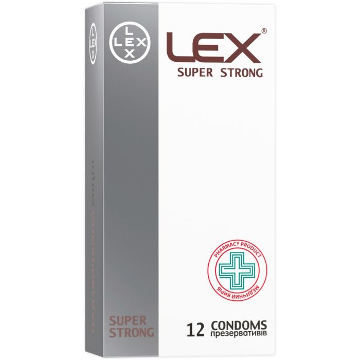 Презервативи Lex Super Strong, 12 шт. замовити