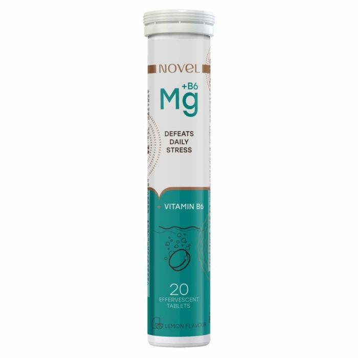 Novel (Новел) Defeats Daily Stress Magnesium B6 таблетки шипучі №20 ціна