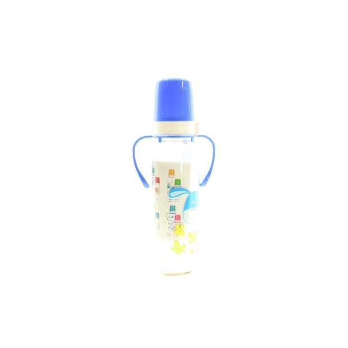 Пляшечка з малюнком і ручкою Кольорова ферма BPA FREE 250 мл 11/845 ADD