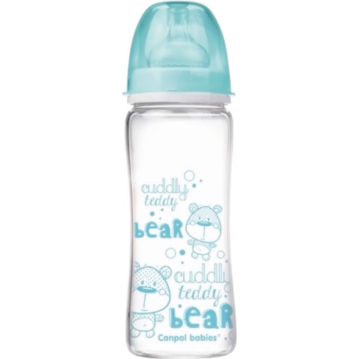 Бутылочка для кормления Canpol Babies Easystart Антиколиковая, с рождения, 330 мл, в ассортименте (79/003) заказать