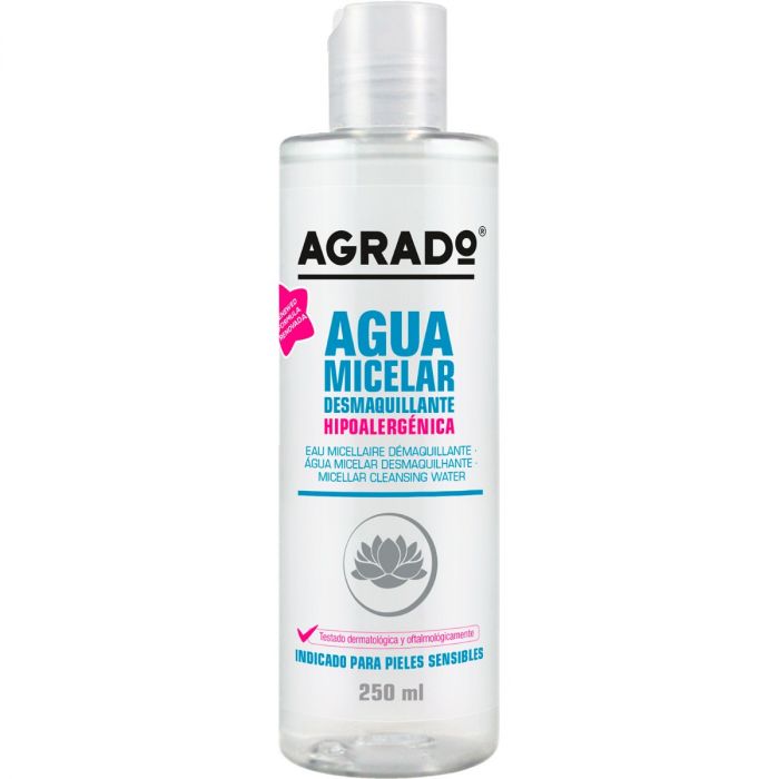 Міцелярна вода Agrado (Аградо) для зняття макіяжу, 250 мл фото