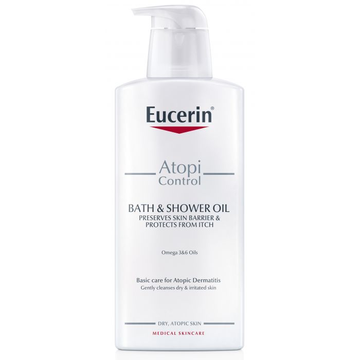 Олія Eucerin AtopiControl очищуюча для атопічної шкіри тіла 400 мл ціна