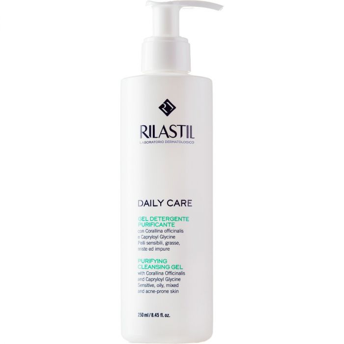 Гель для лица Rilastil (Риластил) Daily Care очищающий для склонной к жирности кожи, 250 мл - фото №1 Гель для лица Rilastil Daily Care очищающий для склонной к жирности кожи, 250 мл цена