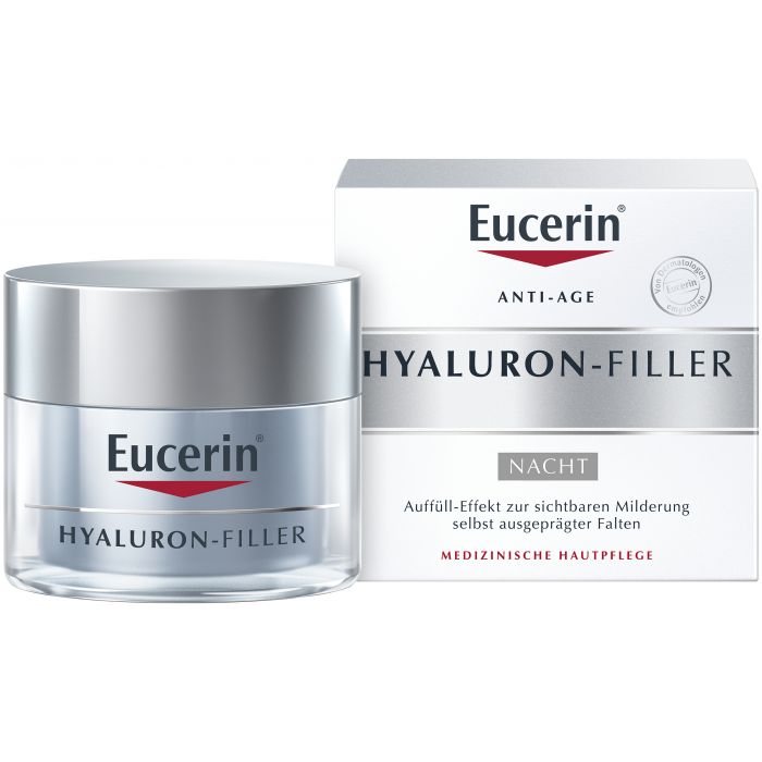 Крем Eucerin  Hyaluron-Filler против морщин для всех типов кожи ночной 50 мл цена