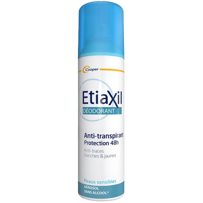 Дезодорант-антиперспірант Etiaxil 48H від помірного потовиділення спрей 150 мл в аптеці