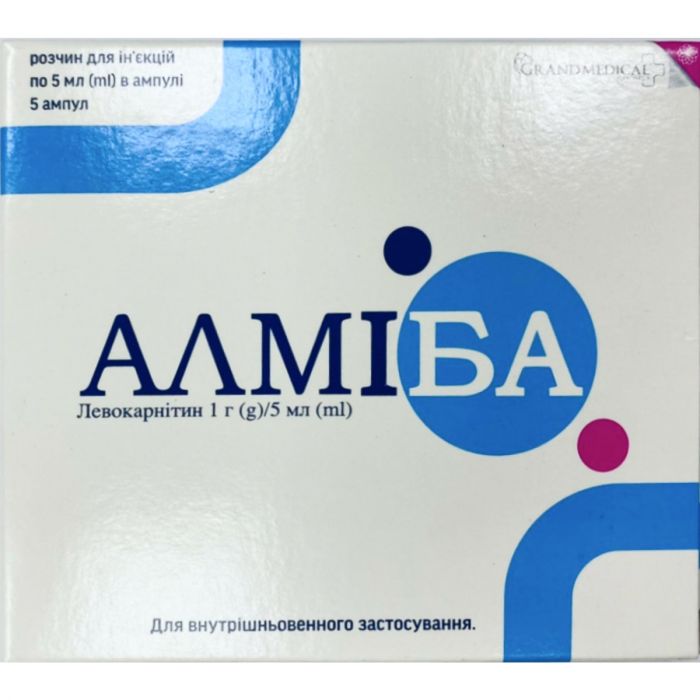 Алмиба раствор для инъекций по 1 г/5 мл по 5 мл ампулы №5  в аптеке