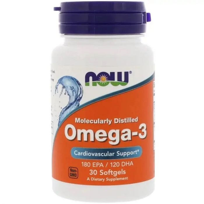 Now (Нау) Foods Omega-3 1000 мг капсули №30 в інтернет-аптеці