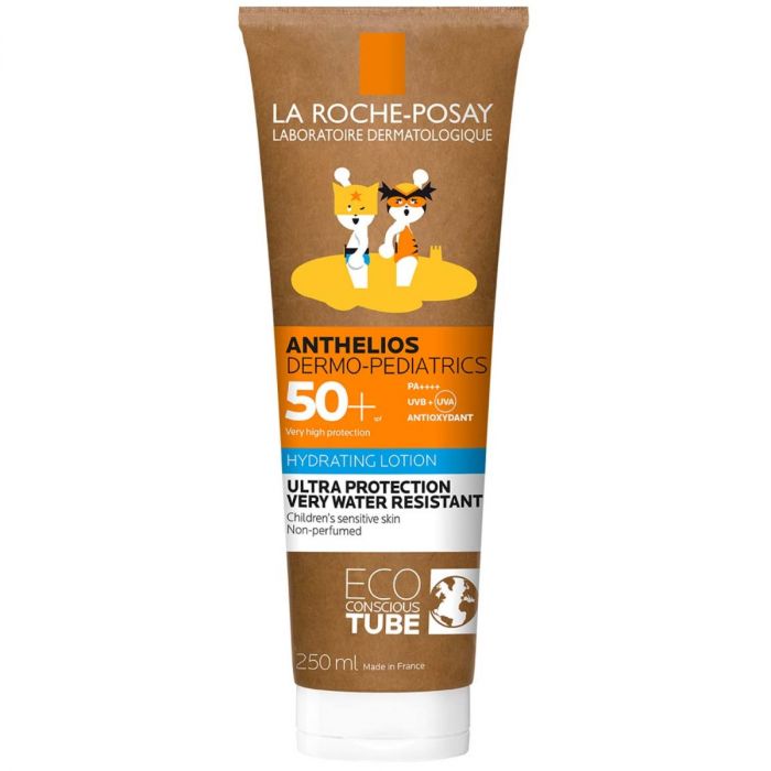 Молочко сонцезахисне La Roche-Posay (Ля Рош-Позе) Anthelios Dermo для чутливої шкіри дітей SPF50+ 250 мл - фото №1 Молочко сонцезахисне La Roche-Posay (Ля Рош-Позе) Anthelios Dermo для чутливої шкіри дітей SPF50+ 250 мл ADD