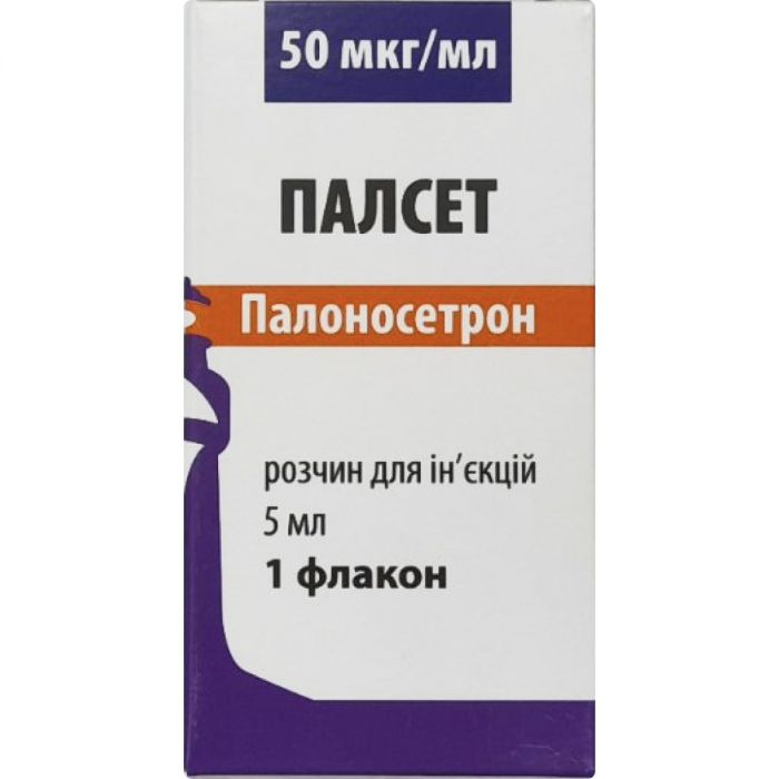 Палсет розчин для ін'єкцій 50 мкг/мл 5 мл флакон №1 фото