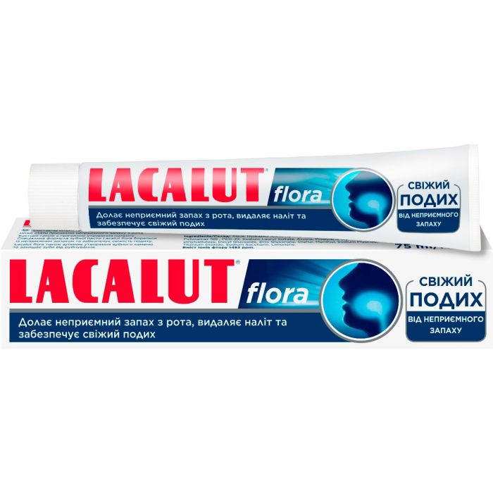 Зубна паста Lacalut (Лакалут) Флора 75 мл ADD