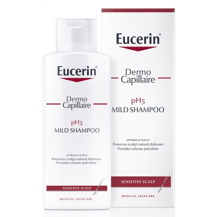 Шампунь Eucerin DermoCapillaire pH5 для чувствительной кожи головы 250 мл замовити