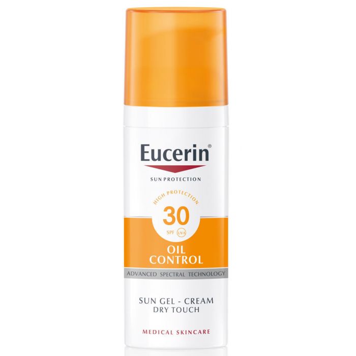 Крем-гель Eucerin Sun Protection сонцезахисний для жирної та проблемної шкіри обличчя SPF30 50 мл ADD