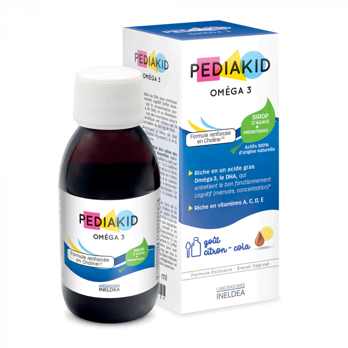 Педіакід Pediakid сироп для здорового розумового розвитку: Омега 3 125 мл замовити