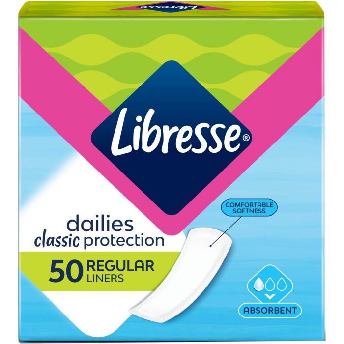 Прокладки Libresse Classic Pantyliners щоденні 50 шт. замовити