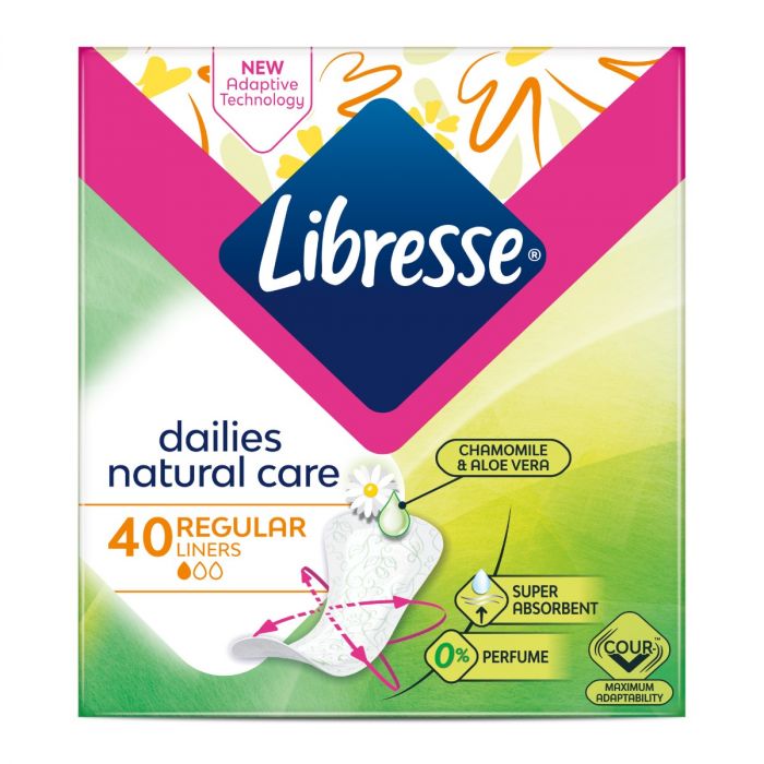 Прокладки Libresse Natural Normal+, 40 шт. в Україні