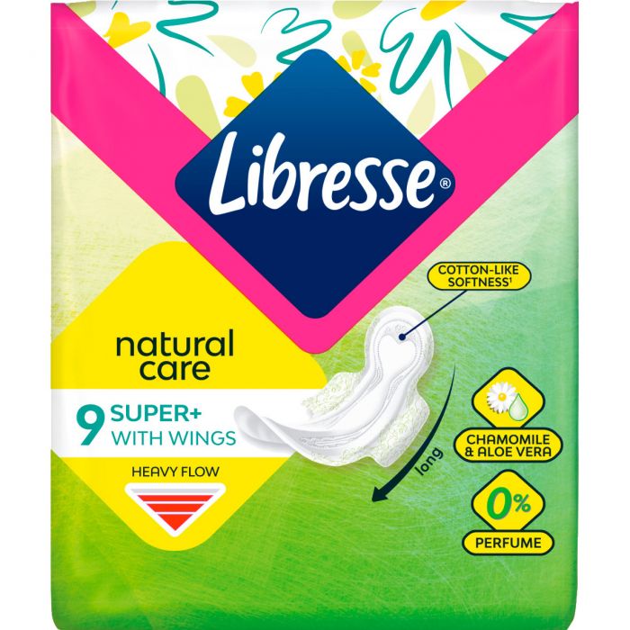 Прокладки Libresse Natural Care Super №9 ціна