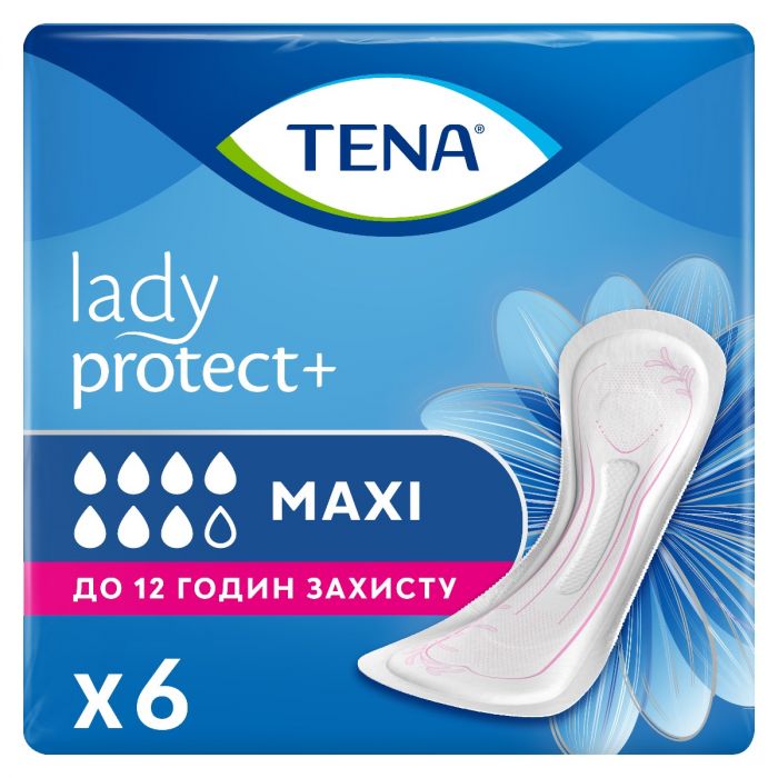 Прокладки урологічні жіночі Tena Lady Maxi №6 замовити