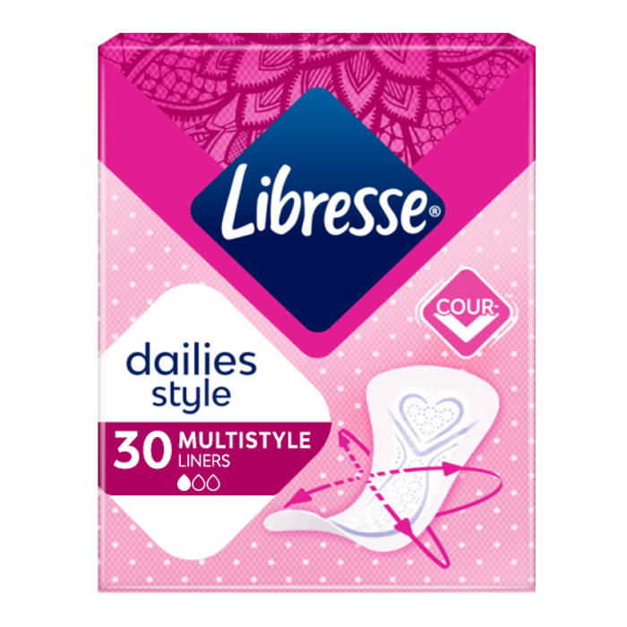 Прокладки ежедневные Libresse Dailies Style Multistyle №30 ADD