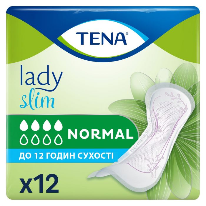 Прокладки TENA урологические женские Lady Slim Normal №12 ADD