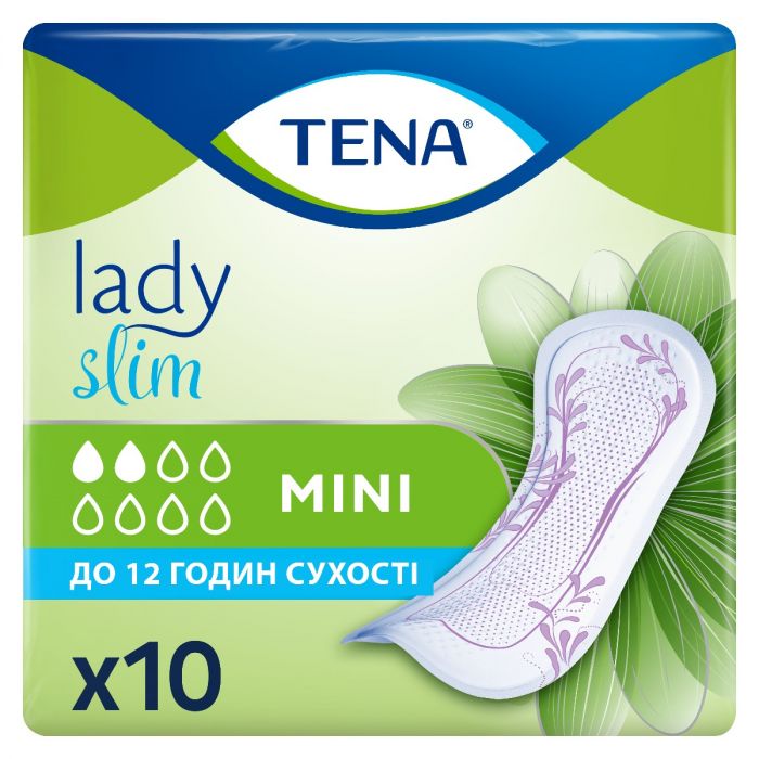 Прокладки TENA урологические женские Lady Slim Mini №10 недорого