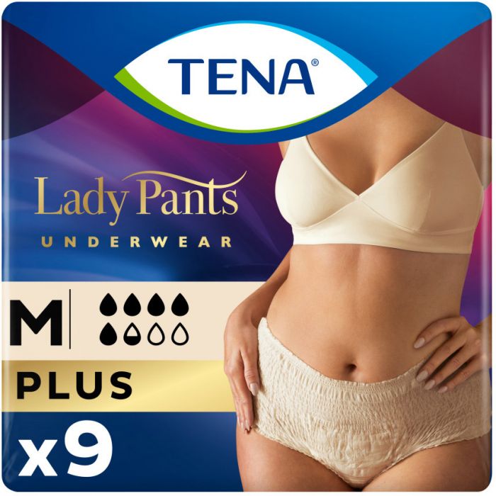 Труси урологічні жіночі Tena (Тена) Lady Pants Plus M №9 Creme недорого
