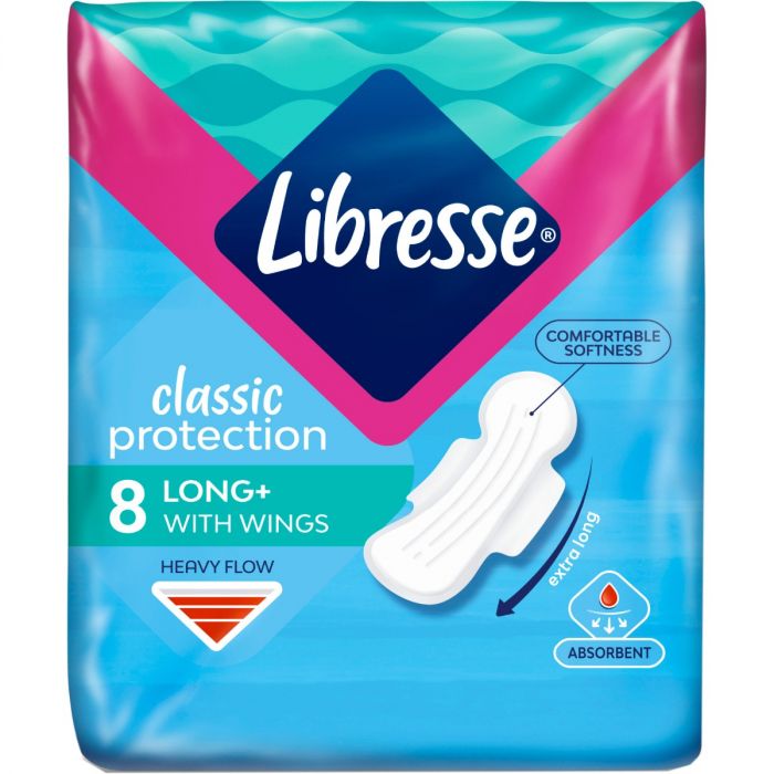 Прокладки Libresse Classic Protection Long+ №8 в Україні