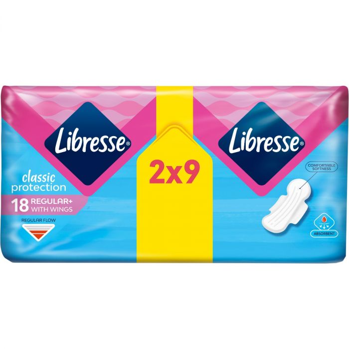Прокладки Libresse Classic Protection Regular+ №18 купити