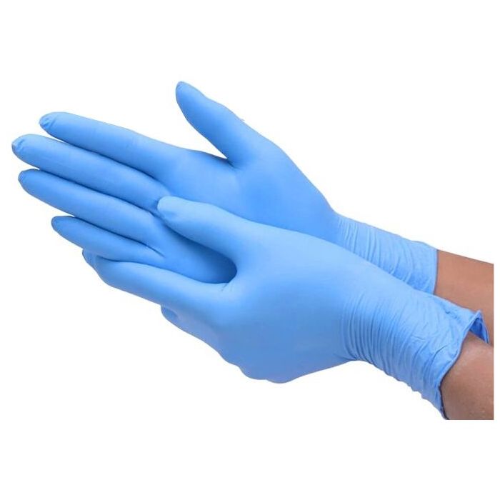 Перчатки смотровые MedPlast нитриловые нестерильные неопудренные размер L фото