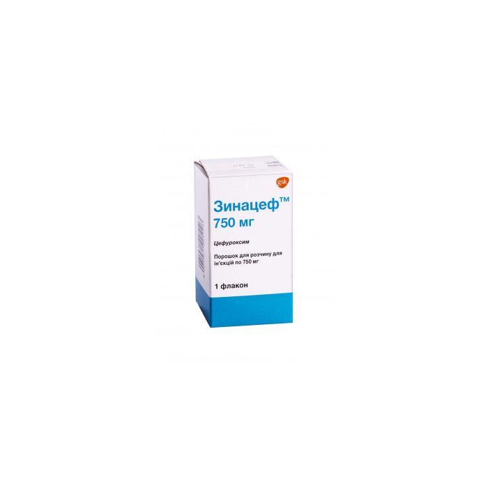 Зинацеф 750 мг порошок для розчину для ін'єкцій флакон №1  ADD