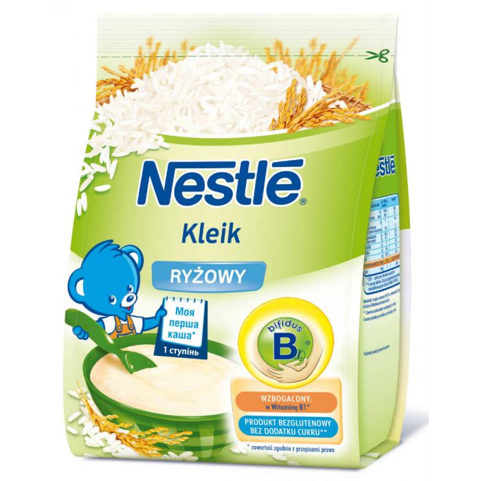 Каша Nestle безмолочна рисова (з 4 місяців) 160 г - фото №1 Каша Nestle безмолочна рисова (з 4 місяців) 160 г купити