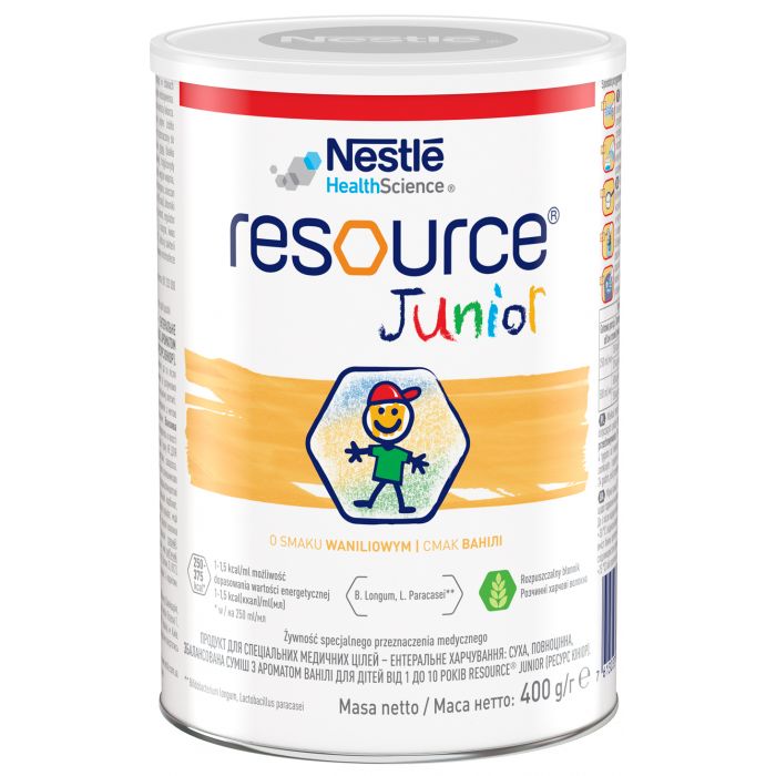 Суміш молочна Nestle Resource Junior (від 12 місяців) 400 г в аптеці