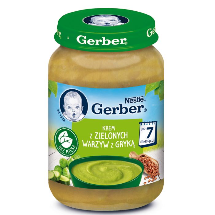 Пюре Gerber Суп-пюре с гречкой с 7 месяцев 190 г ADD