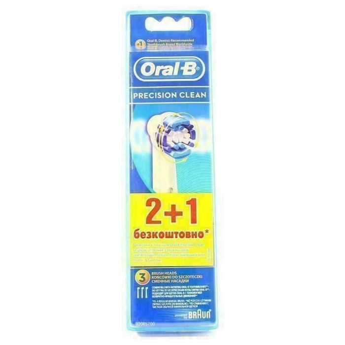 Насадка Oral-B для елекричної щітки PrecisionClean EB20 2 шт - фото №1 3