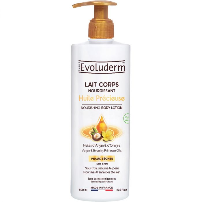 Молочко Evoluderm (Еволюдерм) для сухої шкіри з цілющими оліями 500 мл ADD
