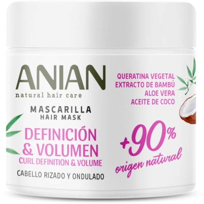 Маска Anian (Аніан) для кучерявого волосся з рослинним кератином 350 мл в інтернет-аптеці