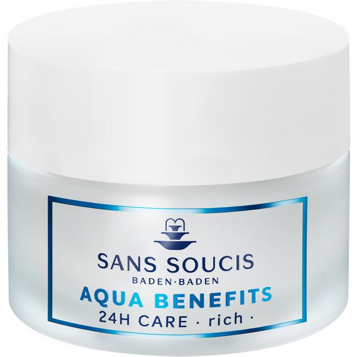 Догляд Sans Soucis (Сан Сусі) Aqua Benefits 24h зволоження для сухої шкіри насичений 50 мл в аптеці