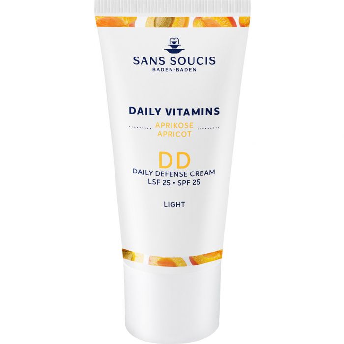 Крем Sans Soucis (Сан Сусі) Daily Vitamins DD захисний світлий SPF25 Абрикос 30 мл в Україні