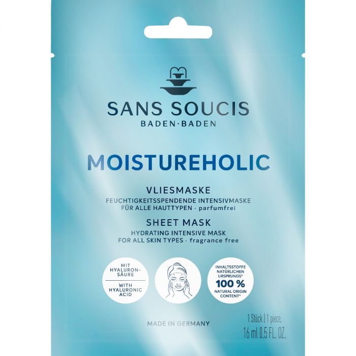 Маска Sans Soucis (Сан Сусі) тканинна Moistureholic зволожувальна16 мл ADD