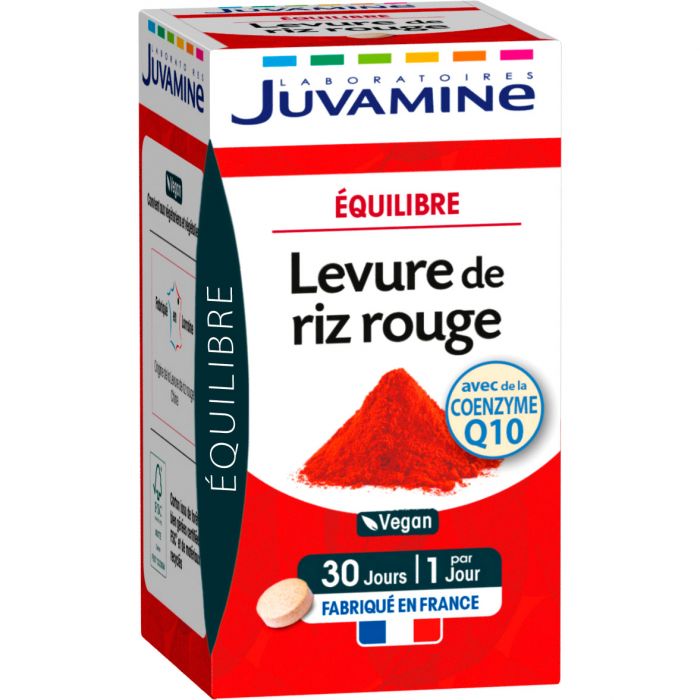 Juvamine (Жувамін) Коензим Q10 + дріжджі червоного рису Баланс таблетки №30 недорого