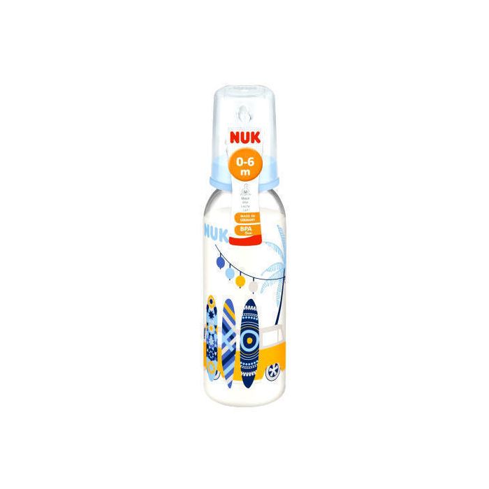 Пляшечка NUK Classic з поліпропілену з соскою з латексу розмір 1 240 мл  купити