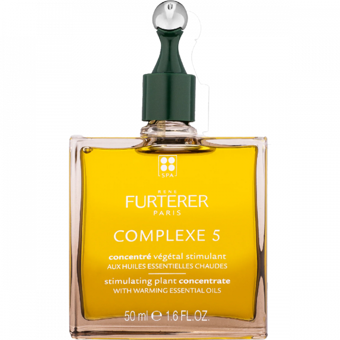 Концентрат Rene Furterer (Рене Фуртерер) Complexe 5 стимулюючий рослинний з розігріваючими ефірними оліями, 50 мл в аптеці